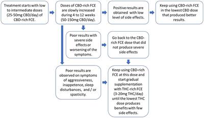 Individually tailored dosage regimen of full-spectrum Cannabis extracts for autistic core and comorbid symptoms: a real-life report of multi-symptomatic benefits